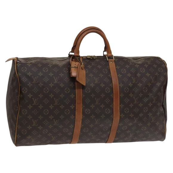 LOUIS VUITTON Monogram Keepall 60 Boston Bag M41422 - Picture 1 of 16